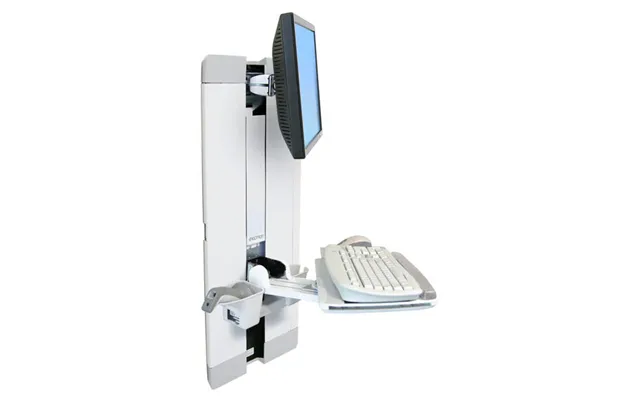 Ergotron Styleview Vertical Lift - Patient Room 61 Cm 24 Wall White