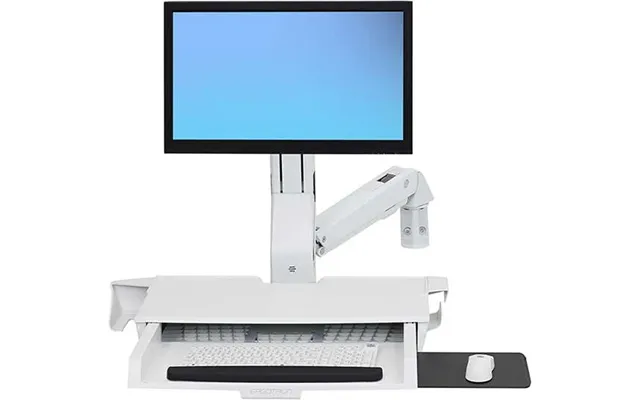 Ergotron Styleview White Pc Multimedia Stand