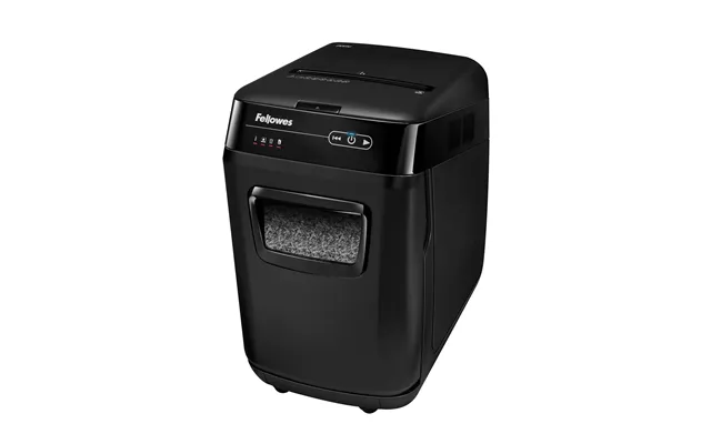 Fellowes Paper Shredder 200 Sheet Auto Feed Micro Cut Shredder Automax 200m Shredder With 32 Litre Bin Superior Security