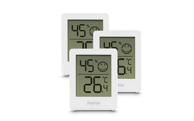 Hama Cres Electronic Environment Thermometer Indoor White