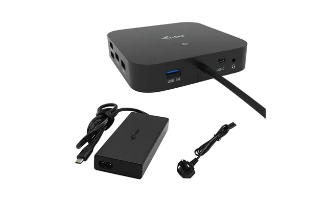 I-tec Usb-c Dual Display Docking Station With Power Delivery 100 W Universal Charger 100 W