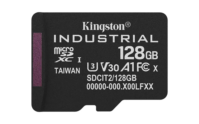 Kingston Technology 128gb Microsdxc Industrial C10 A1 Pslc Card Single Pack W O Adapter
