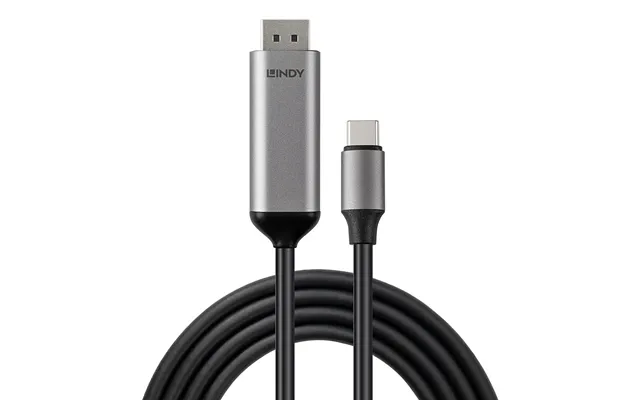 Lindy 43503 Video Cable Adapter 1 M Usb Type-c Displayport Grey