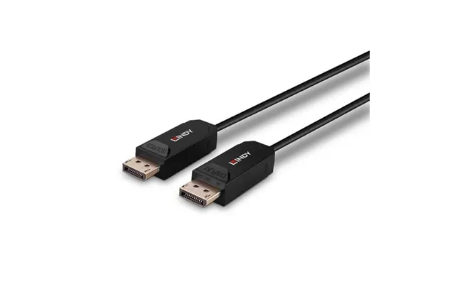 Lindy 50m Fibre Optic Hybrid Dp 2.0 Ubhr10 Cable