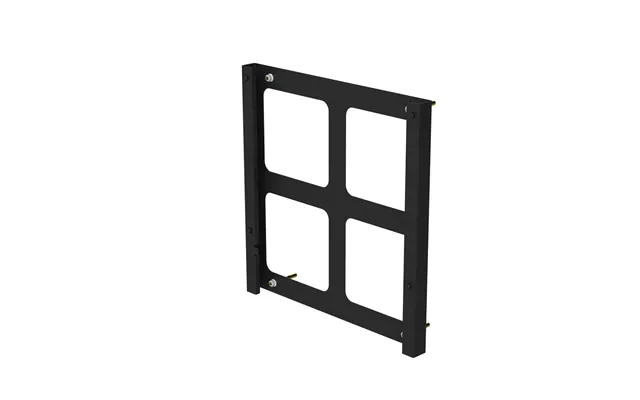 Lockncharge Lnc10317 Multimedia Cart Accessory Black Steel Mounting Kit