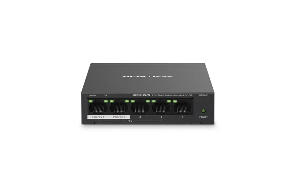Mercusys 5-port Gigabit Desktop Switch With 4-port Poe
