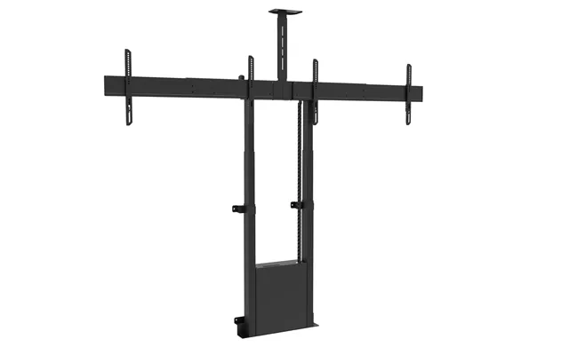Multibrackets M Motorized Floormount Dual Screen Incl Cabinet & Cam-shelf