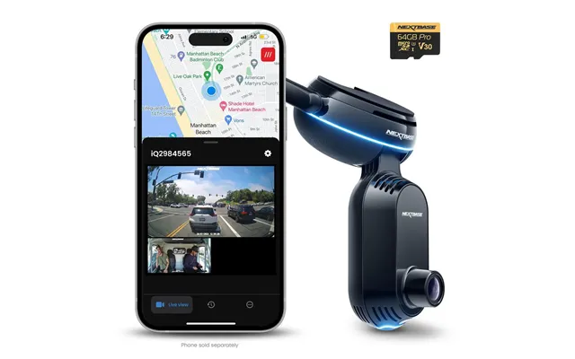 Nextbase Iq 4k 4k Ultra Hd Wi-fi Cigar Lighter Black