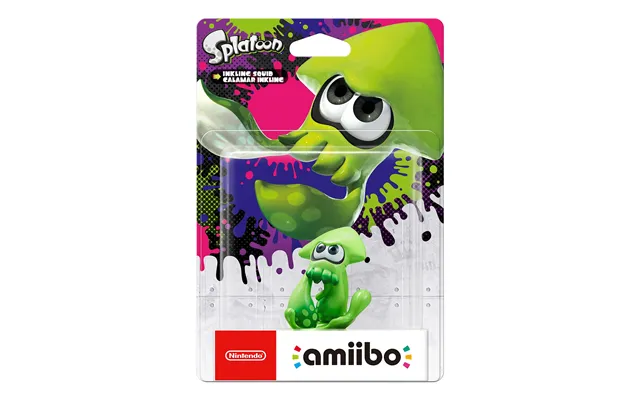 Nintendo Amiibo Inkling Squid Interactive Gaming Figure