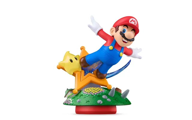 Nintendo Amiibo Mario Et Luma Interactive Gaming Figure