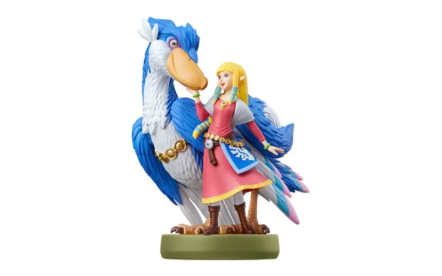 Nintendo Amiibo Zelda & Loftwing - The Legend Of Zelda Skyward Sword Hd Interactive Gaming Figure