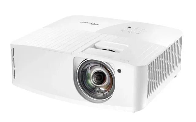 Optoma Uhd35stx Short Throw Projector 3600 Ansi Lumens Dlp Uhd 4k 3840x2160 3d White