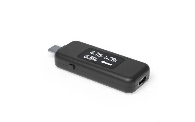 Plugable Technologies Usb C Power Meter Tester For Monitoring Usb-c Connections Up To 240w - Digital Multimeter Tester F