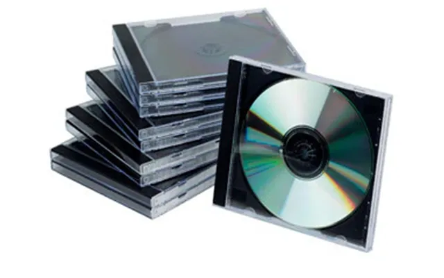 Q-connect Kf02209 Storage Media Case Floppy Disk Case Black - Transparent