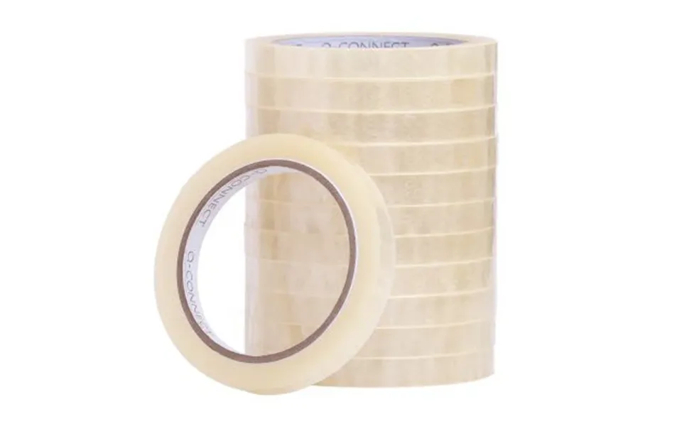 Q-connect Kf27015 Duct Tape Suitable For Indoor Use Suitable For Outdoor Use 66 M Polypropylene Pp Transparent