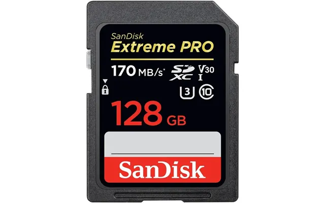 Sandisk Exrteme Pro 128 Gb Sdxc Uhs-i Class 10