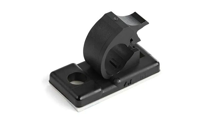Startech.com 100 Adhesive Cable Management Clips Black - Network Ethernet Office Desk Computer Cord
