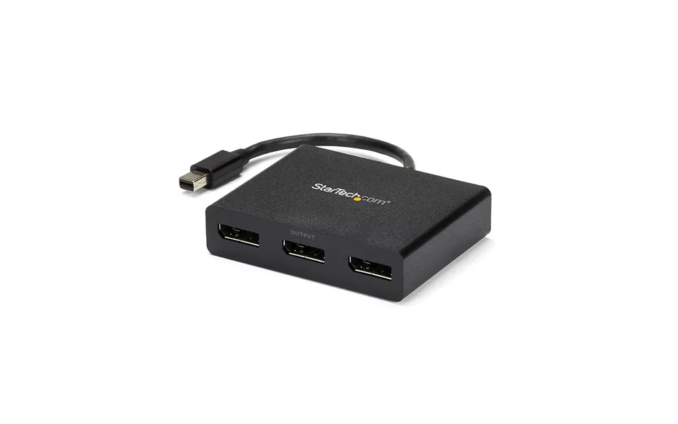 Startech.com 3-port Multi Monitor Adapter - Mini Displayport To Displayport Mst Hub, Dual 4k 30hz & 1x 1080p