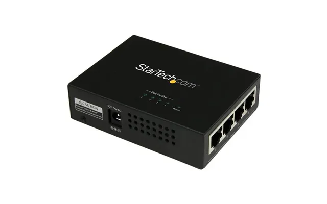 Startech.com 4-port Gigabit Midspan - Poe Injector