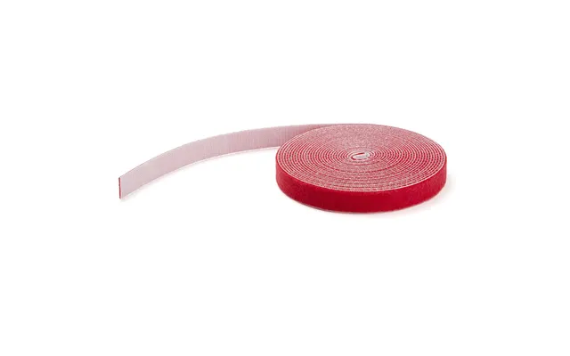 Startech.com 50ft 15.2m Hook And Loop Roll - Red
