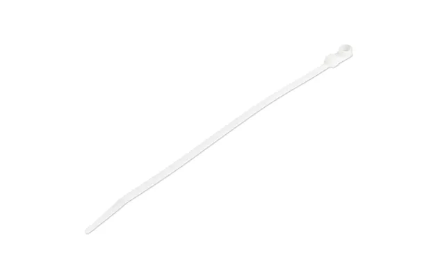 Startech.com 8 20cm Cable Ties With Mounting Hole - 1 8 4mm Wide, 2 52mm Bundle Diameter, 50lb 22kg Tensile Strength, Ny