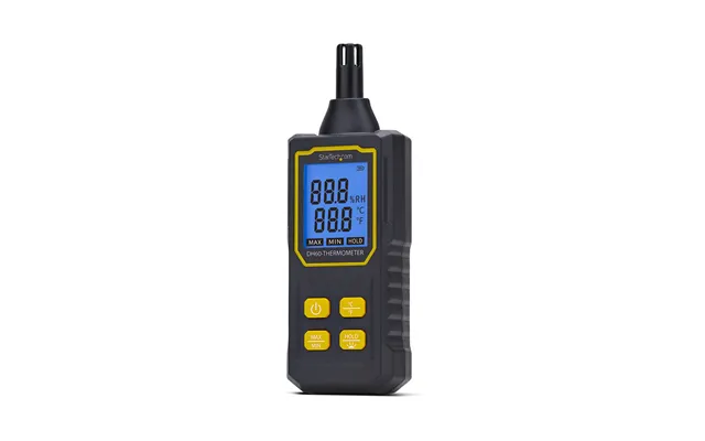 Startech.com Handheld Digital Temperature Humidity Meter - Hygrometer W Large Lcd