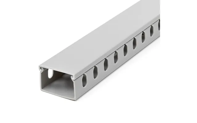 Startech.com Open Slot Cable Management Raceway With Cover, 1-1 2 38mm W X 1 25mm H - 6