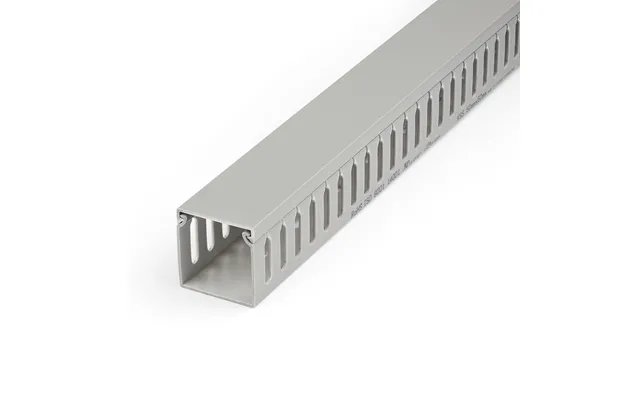 Startech.com Open Slot Cable Management Raceway With Cover, 2 50mm W X 2 50mm H - 6