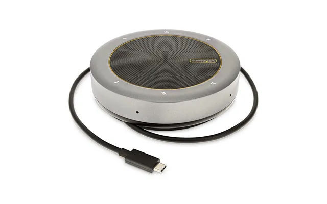 Startech.com Usb-c Speakerphone Docking Station - Mini Portable Conference Speaker And Audio Dock