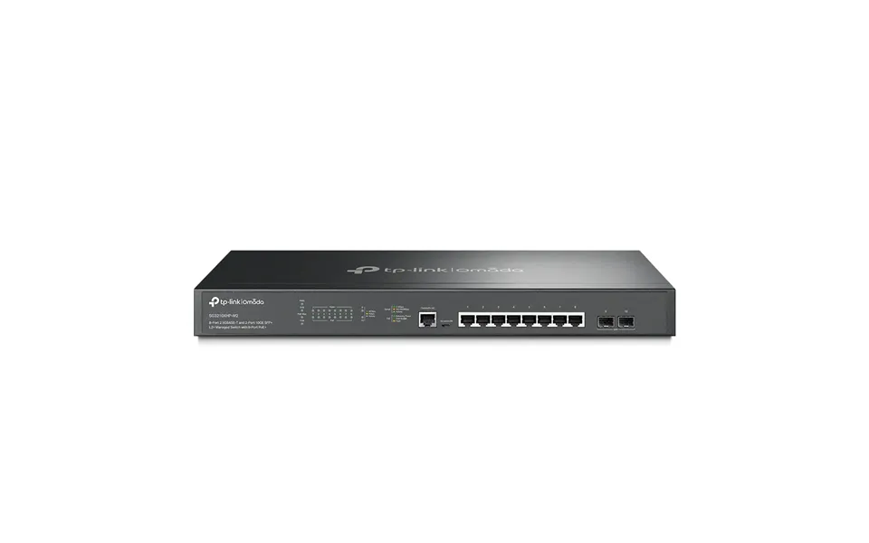 Tp-link Omada 8-port 2.5gbase-t And 2-port 10ge Sfp L2 Managed Switch With 8-port Poe