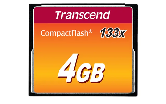 Transcend Compactflash 133x 4gb