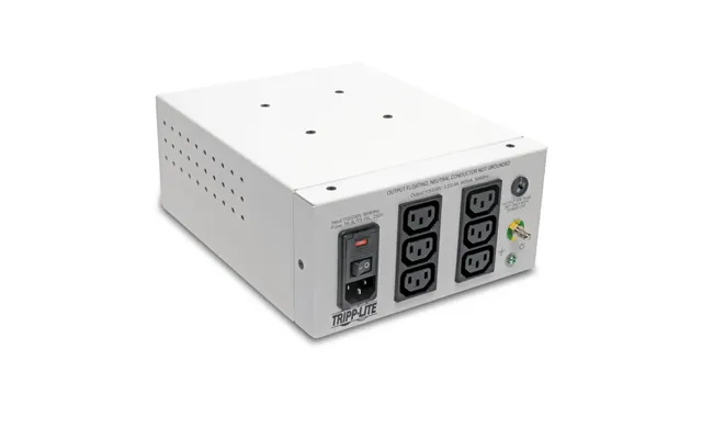 Tripp Lite Is600hgdv Isolator Series Dual-voltage 115 230v 600w 60601-1 Medical-grade Isolation Transformer - C14 Inlet