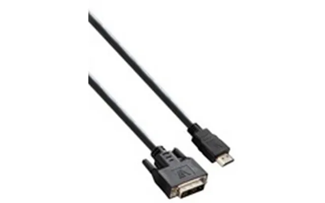 V7 Hdmi Dvi Cable M M Hdmi Dvi-d Dual Link Black 2m