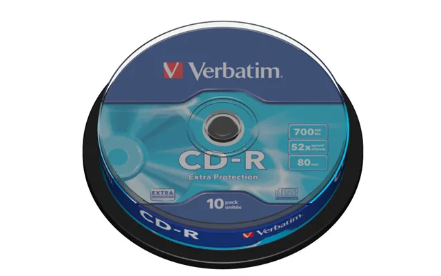 Verbatim Cd-r Extra Protection 700 Mb 52x 10 Pc S