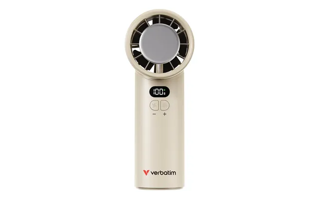 Verbatim Cool’n’go Icetouch Handheld Fan White Silver