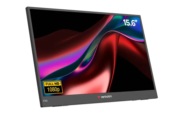 Verbatim Portable 15.6 Fhd Monitor Light