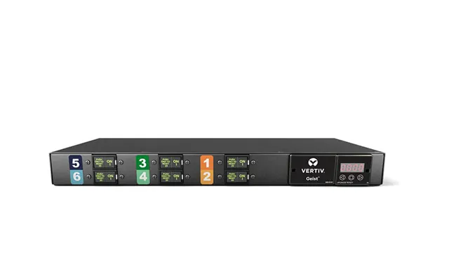 Vertiv Geist Metered Power Distribution Unit Pdu 12 Ac Outlet S 0u 1u Black