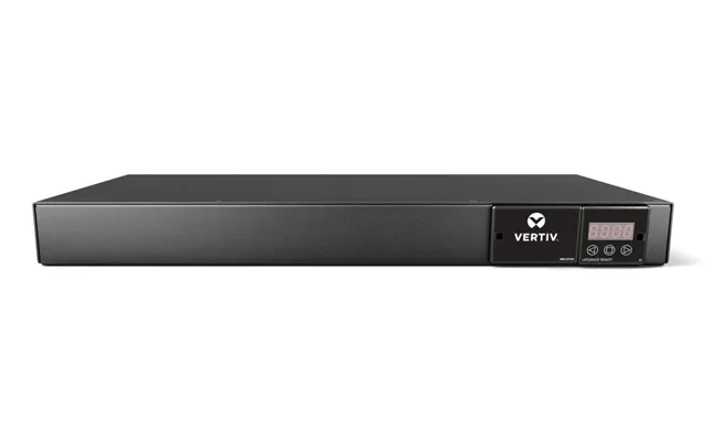 Vertiv Mu01d1r0-12cf17-2c20a9h00-s Power Distribution Unit Pdu 24 Ac Outlet S 1u Black