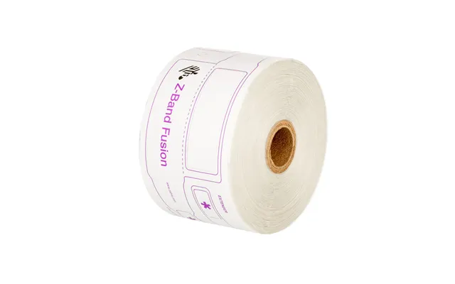 Zebra Z-band Fusion Wristband And Tags White