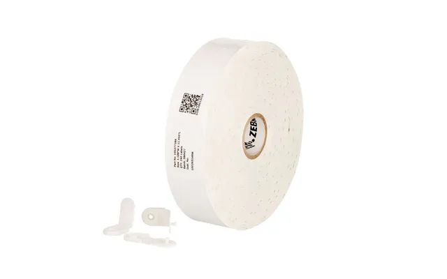 Zebra Z-band Quickclip Wristband White