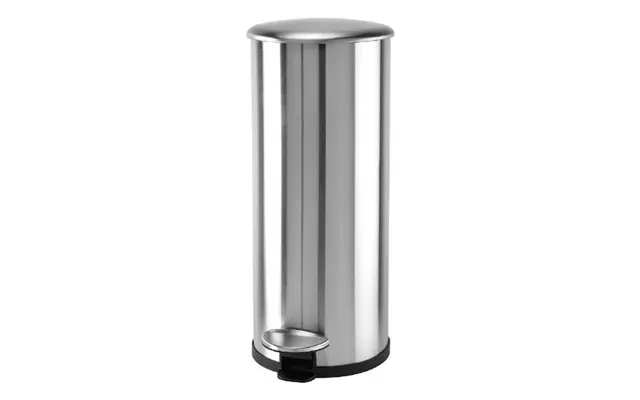 Addis 518017 Trash Can 30 L Round Stainless Steel product image