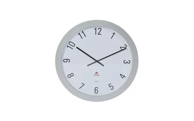Alba Horgiant Wall Table Clock Quartz Clock Round Silver
