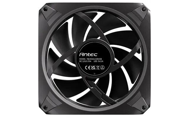 Antec Orbit 120 Argb Fan Computer Case 12 Cm Black