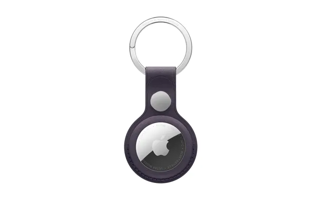Apple Airtag Finewoven Key Ring Midnight Purple