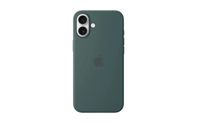Apple Iphone 16 Plus Silicone Case With Magsafe - Lake Green