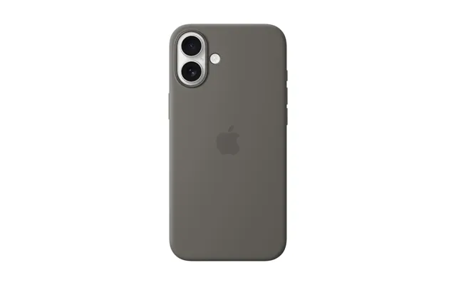Apple Iphone 16 Plus Silicone Case With Magsafe - Stone Gray