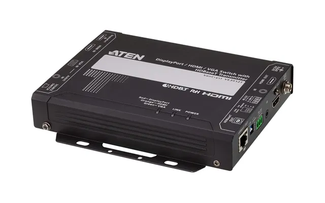 Aten Ve3912t Av Extender Av Transmitter Black