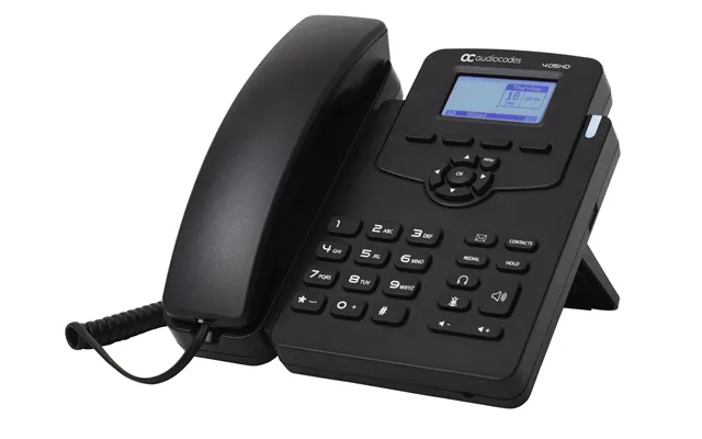 Audiocodes 405 Ip Phone Black 2 Lines Lcd