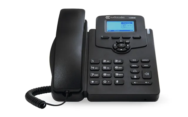 Audiocodes 405hd Ip-phone Poe Gbe With An External Power Supply Black