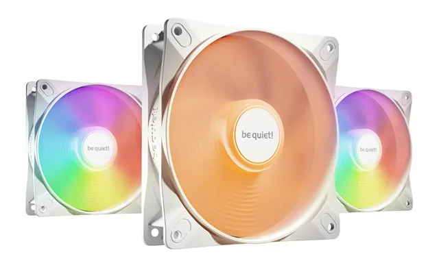 Be Quiet Light Wings Lx 120mm Pwm High Speed 3-pack White Computer Case Fan 12 Cm 3 Pc S